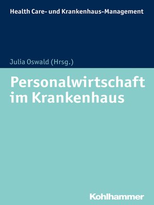 cover image of Personalwirtschaft im Krankenhaus